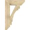 Ekena Millwork Merced Slat Rough Sawn Bracket, Douglas Fir, 6"W x 24"D x 36"H BKT06X24X36MRC06RDF - alternate 2
